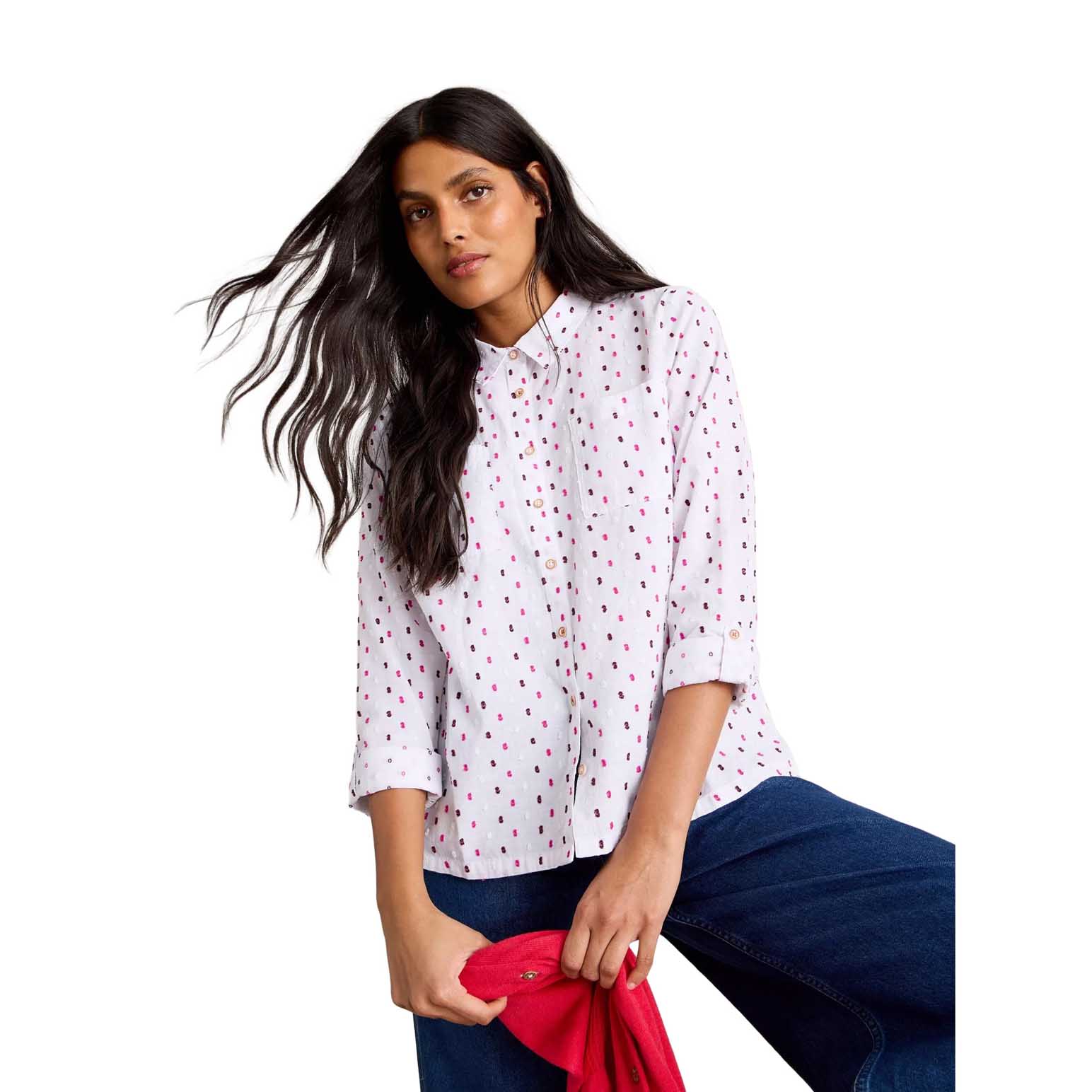 White Stuff Sophie Organic Cotton Shirt